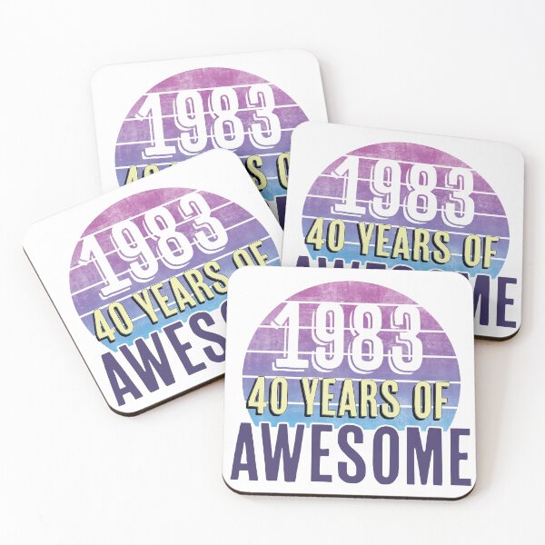 Artikelvorschau, 1983 Vierzig Jahre großartig: Geburtstag und Jubiläum entworfen und verkauft von KTSubz Faith & Fun Designs.