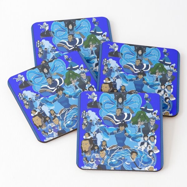 Item preview, Avatar The Waterbender Team designed and sold by nalendragaler.