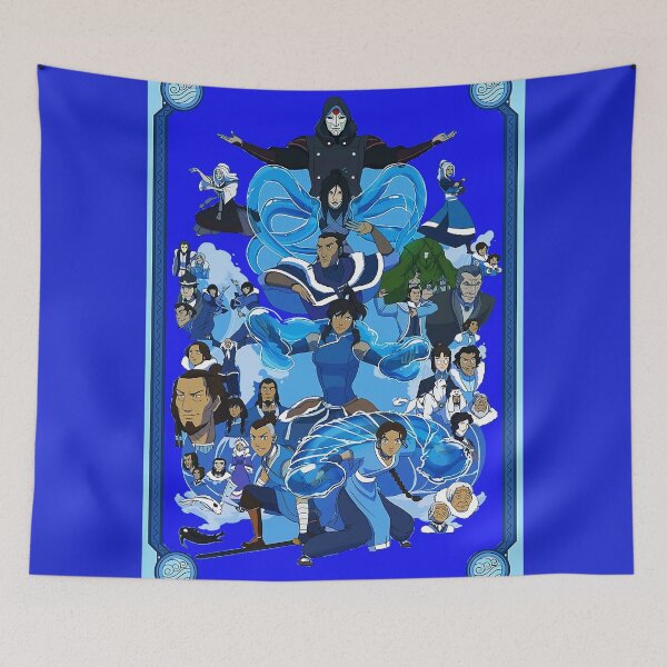 Item preview, Avatar The Waterbender Team designed and sold by nalendragaler.