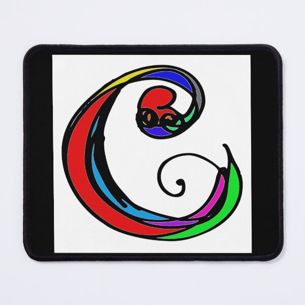 Item preview, Colorized letter C Initial  designed and sold by RemieJames.