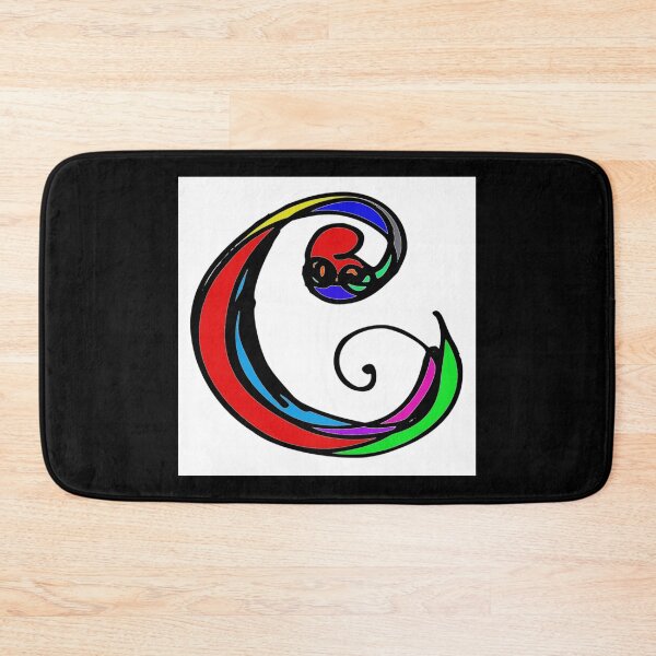 Item preview, Colorized letter C Initial  designed and sold by RemieJames.