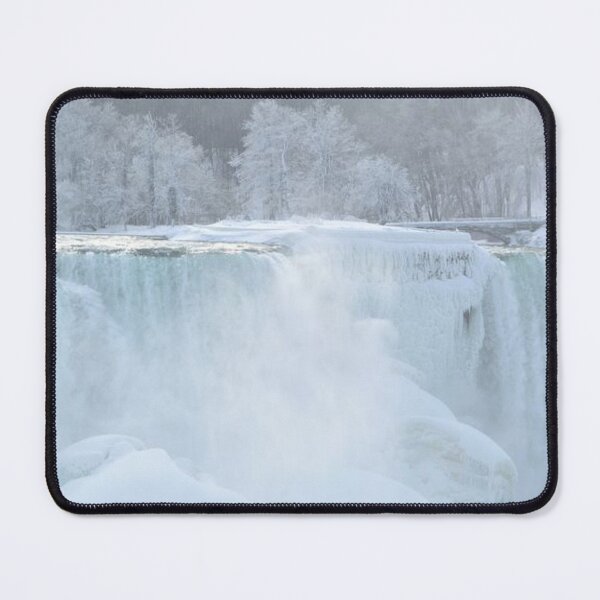Item preview, Winter, snowy Niagara Falls, Beautiful waterfall view  designed and sold by Durgaa D.