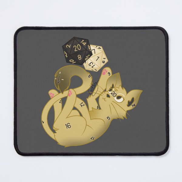 Item preview, DeeDee the D’n’D kitten  designed and sold by Cosmic Kitty Colors.