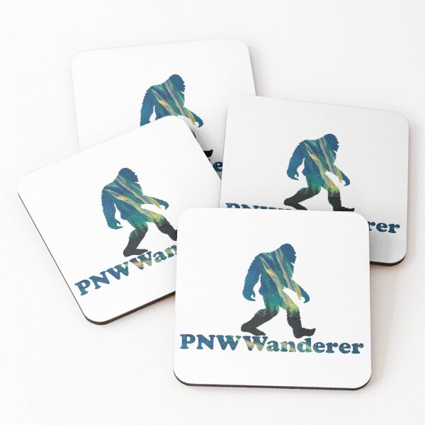Item preview, PNW Wanderer Sasquatch designed and sold by BareRootsDesign.
