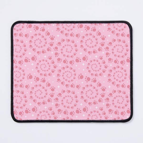 Item preview, Swirly Paw Prints in Pink designed and sold by Stacy Mitchell.