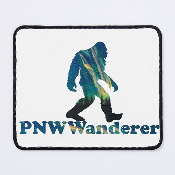 Item preview, PNW Wanderer Sasquatch designed and sold by BareRootsDesign.