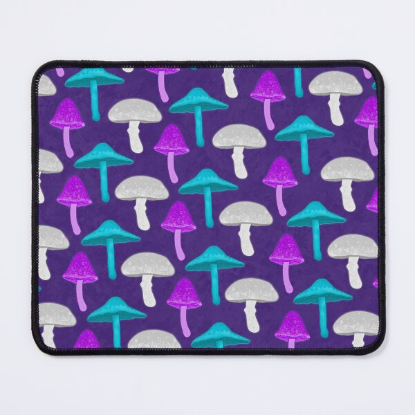 Item preview, Magic Mushroom Enchanted Forest Repeating Pattern designed and sold by Galact1cFox.