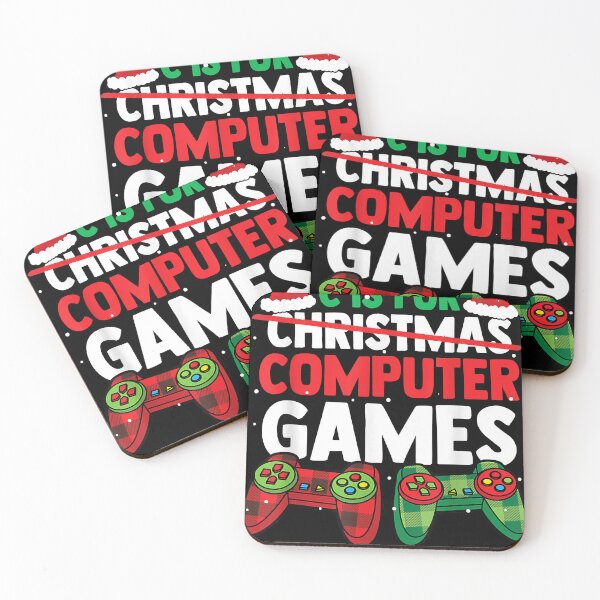 Item preview, C is for computer games gamer christmas designed and sold by AmyShort54.