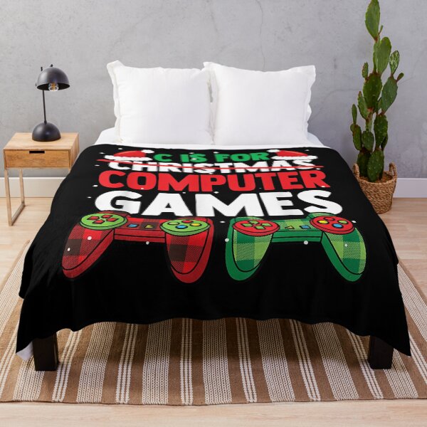 Item preview, C is for computer games gamer christmas designed and sold by AmyShort54.