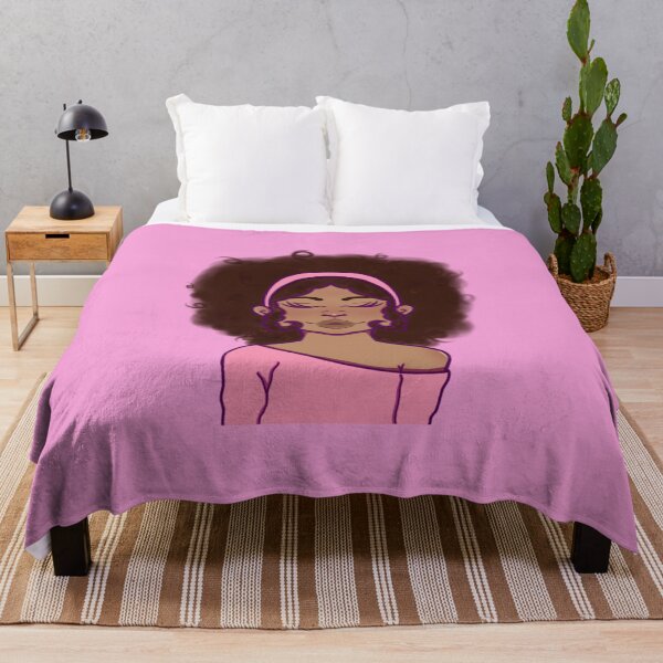 Item preview, Beautiful Black Girl with her Natural Hair Out designed and sold by okkayve.