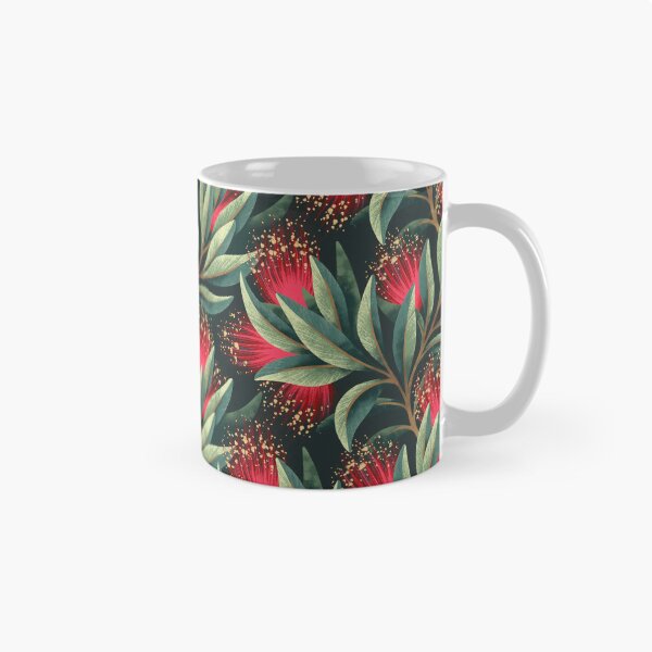 Item preview, Pohutukawa - Red / Natural Green designed and sold by Andrea Muller.
