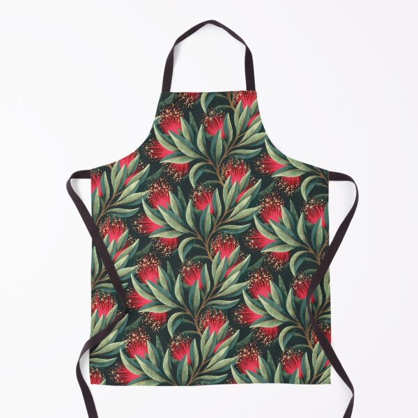 Item preview, Pohutukawa - Red / Natural Green designed and sold by Andrea Muller.