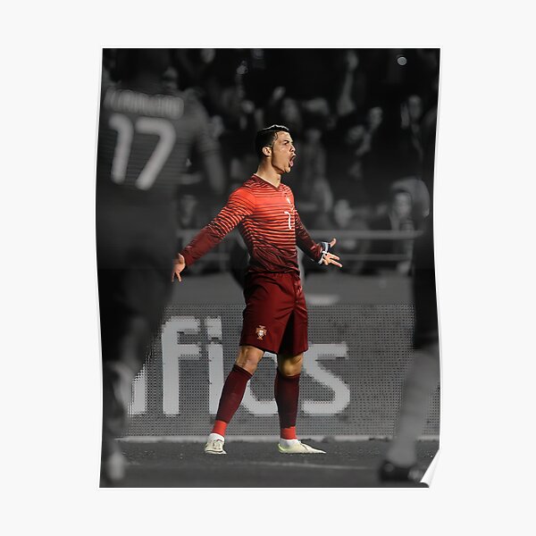 Cristiano Ronaldo Siuuuuuu, impression d'affiche, décoration murale CR7, décorations de bureau et de maison, art mural de football Poster