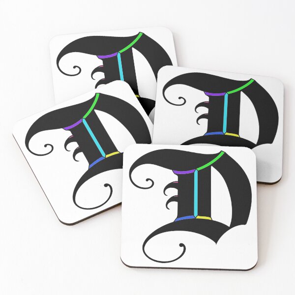 Item preview, Colorized letter D Initial  designed and sold by RemieJames.