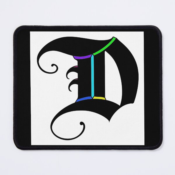 Item preview, Colorized letter D Initial  designed and sold by RemieJames.