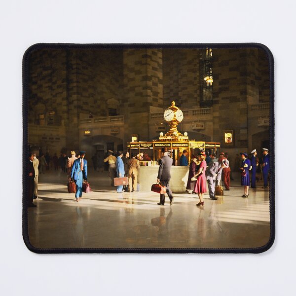 Item preview, Train Station - Meet me at the clock 1941 designed and sold by Mike Savad Photography.