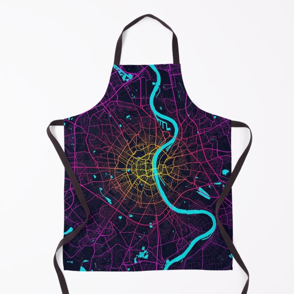 Item preview, Cologne City Map of Germany - Neon designed and sold by deMAP.