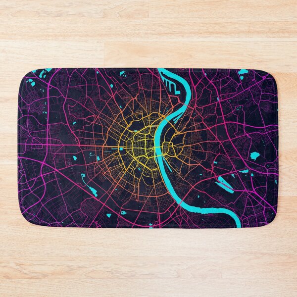 Item preview, Cologne City Map of Germany - Neon designed and sold by deMAP.