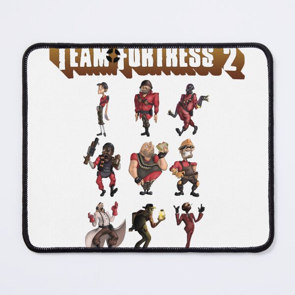 Item preview, Team Fortress 2 - All Characters / Classes with TF2 Logo designed and sold by tymersdesigns.