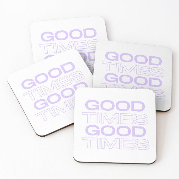 Item preview, Good Times in Lilac - Positive Words - Positive Saying designed and sold by Lovatic-Designs.