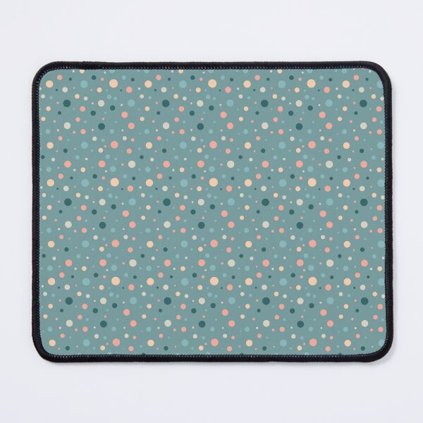 Item preview, Aqua Dots Pattern with Pink and Yellow designed and sold by SixelaDesign.