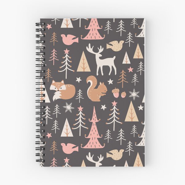 Item preview, Happy Cut Little Forest Animals Holiday Designs in Gray designed and sold by * Jennadesigns.