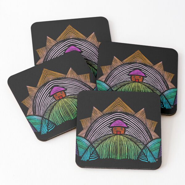 Item preview, RAINBOW VALLEY line illustration  designed and sold by longlivcurio.