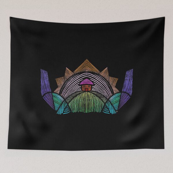 Item preview, RAINBOW VALLEY line illustration  designed and sold by longlivcurio.