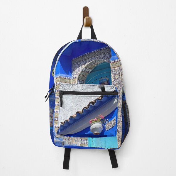 Item preview, Chefchaouen Morocco Blue Steps designed and sold by ktmobrien.