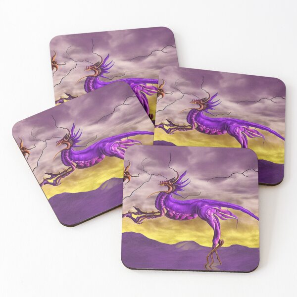 Item preview, Abstract purple dragon designed and sold by Astralia.