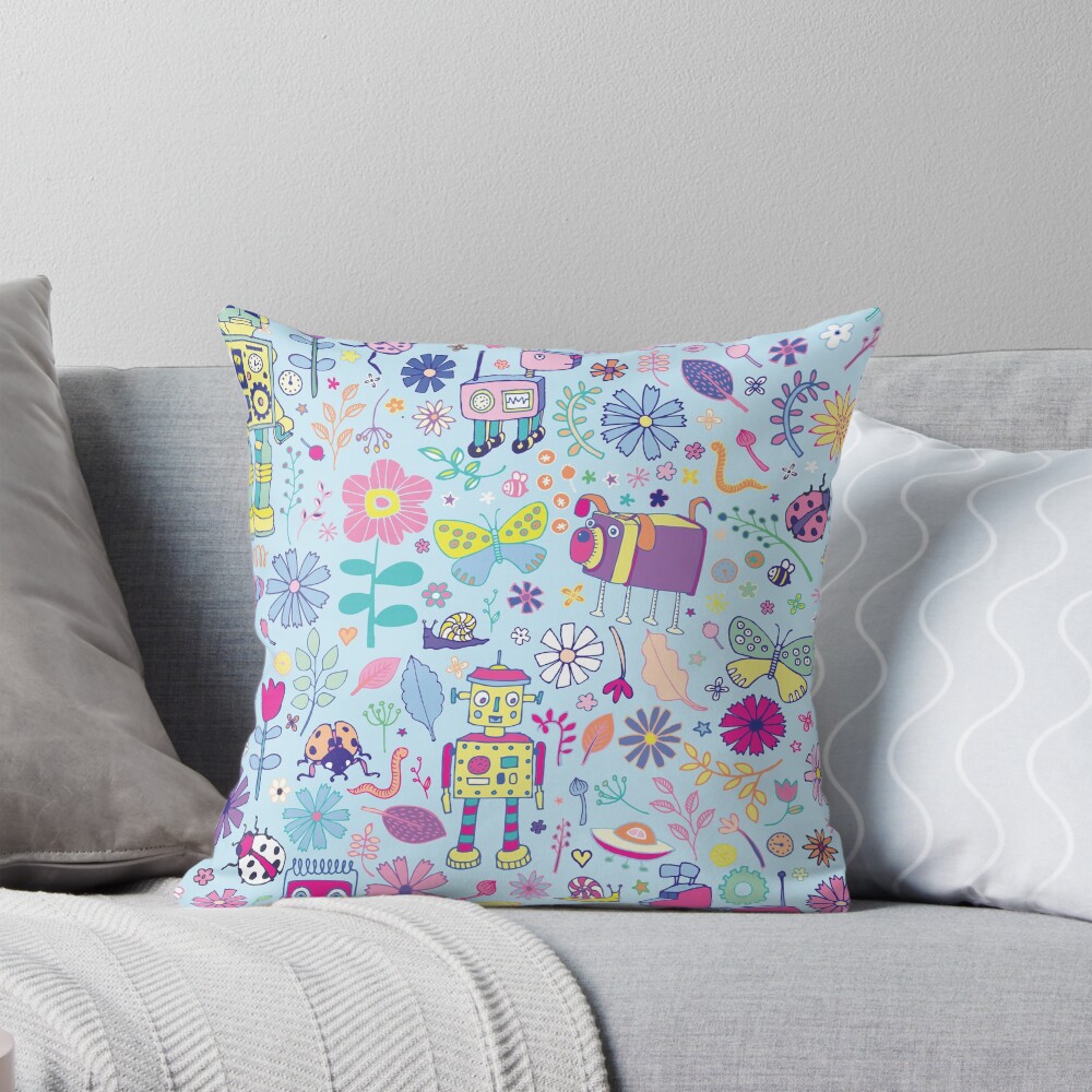 Item preview, Throw Pillow designed and sold by Cecca-Designs.