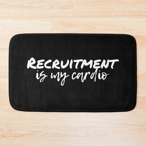 Item preview, Recruiting is my cardio Recruitment is my Cardio designed and sold by Recruiter-Love.