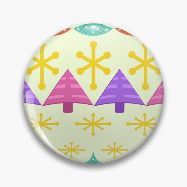 Item preview, Atomic Era Christmas Trees Kitsch 1 designed and sold by thepixelgarden.