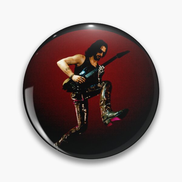 Item preview, Johnny Silverhand Guitar jump designed and sold by JoshCruzArt.