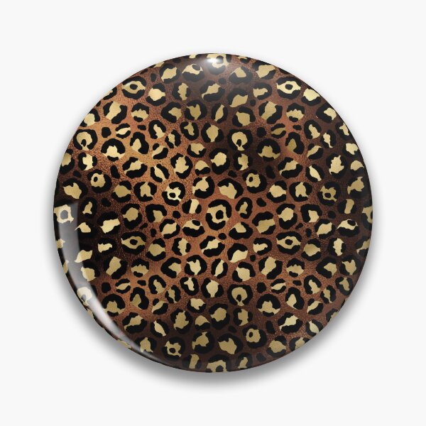Item preview, Gold Leopard Print Pattern designed and sold by SixelaDesign.
