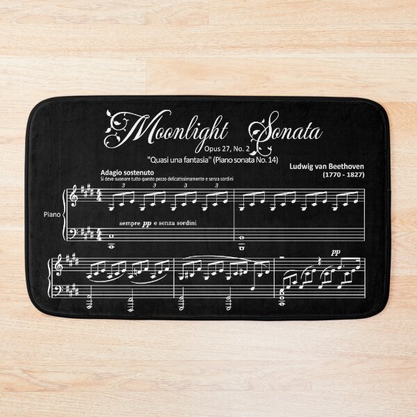 Item preview, Moonlight Sonata, Beethoven designed and sold by i-cottagedesign.