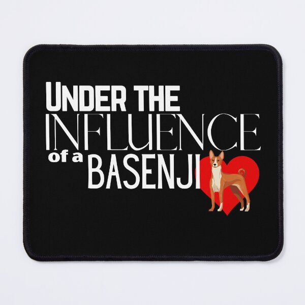 Item preview, Under the Influence of a Basenji designed and sold by It's On Backwards.
