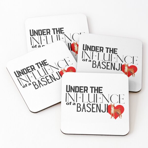 Item preview, Under the Influence of a Basenji designed and sold by It's On Backwards.