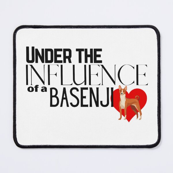 Item preview, Under the Influence of a Basenji designed and sold by It's On Backwards.