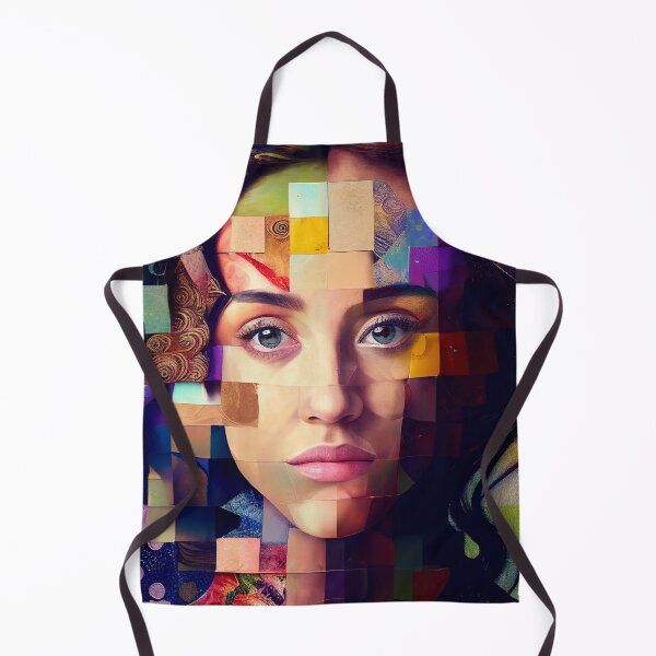 Item preview, Modern collage style patchwork of a woman designed and sold by Artaverse.
