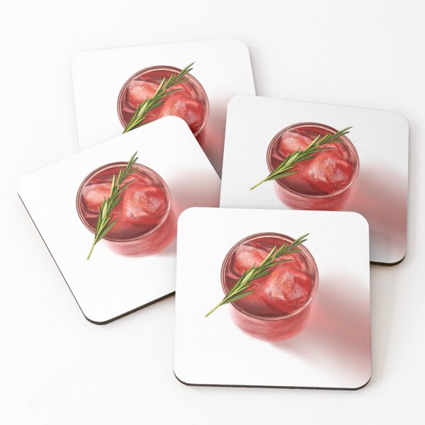 Item preview, Cocktail with Rosemary painting  designed and sold by Kerri  Leath.