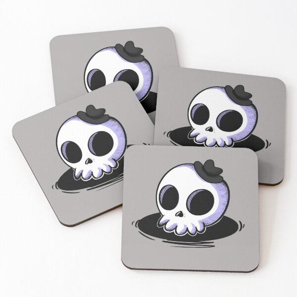 Item preview, Big Skull Little Hat designed and sold by Woogz.