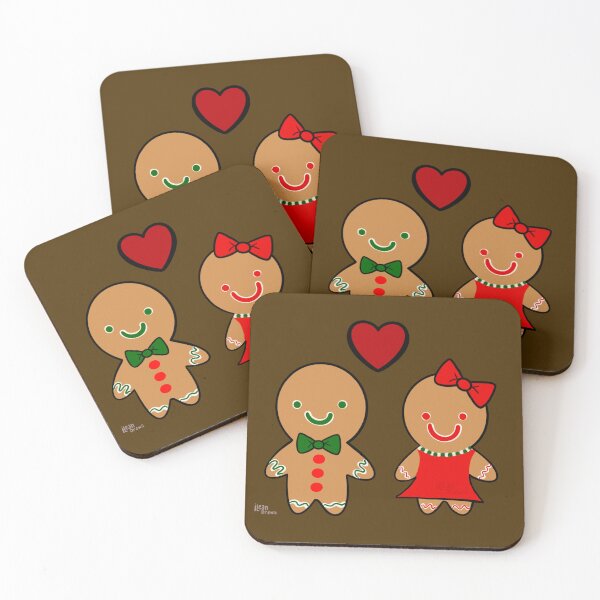 Item preview, Gingerbread Love designed and sold by ileandraws.