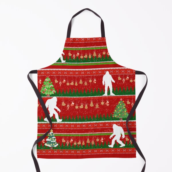 Item preview, Funny bigfoot ugly Christmas sweater designed and sold by Tanuja Sharma.