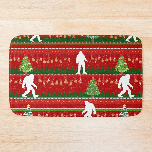 Item preview, Funny bigfoot ugly Christmas sweater designed and sold by Tanuja  Sharma.