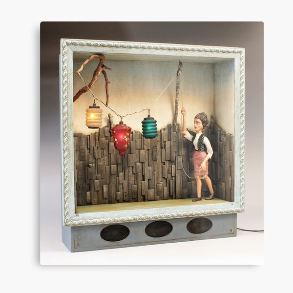 Out of the Darkness Metal Print