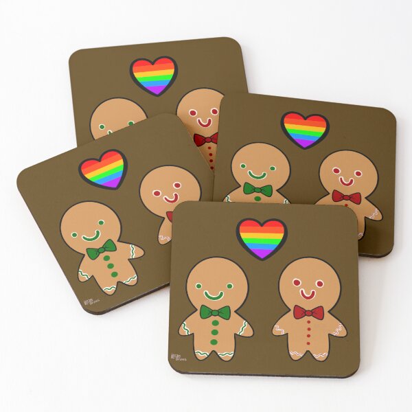 Item preview, Gingerbread Love designed and sold by ileandraws.