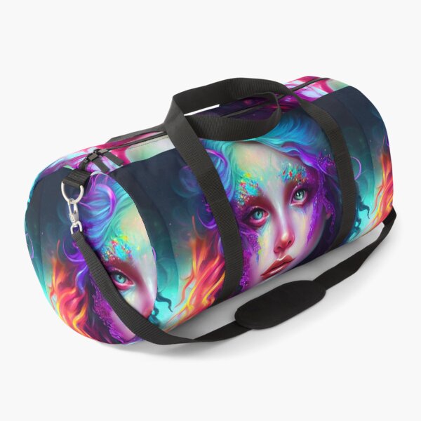 Item preview, Artistic portrait of a beautiful girl ghostly iridescent style designed and sold by Artaverse.