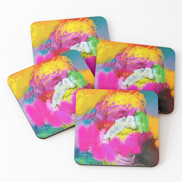 Item preview, Ben Franklin abstract portrait | pop art aesthetic   designed and sold by CiceroSpin.