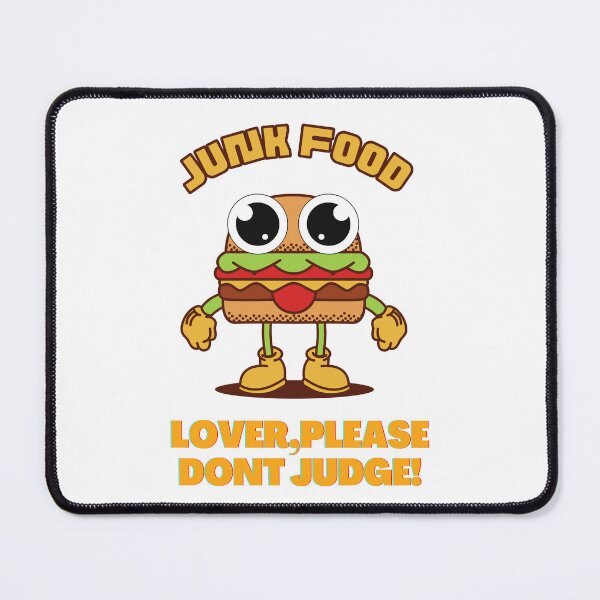 Item preview, junk food, Mc Donald's, Burger King, Pizza Hut, fast food, pizza, foodie, designed and sold by quotefactory.